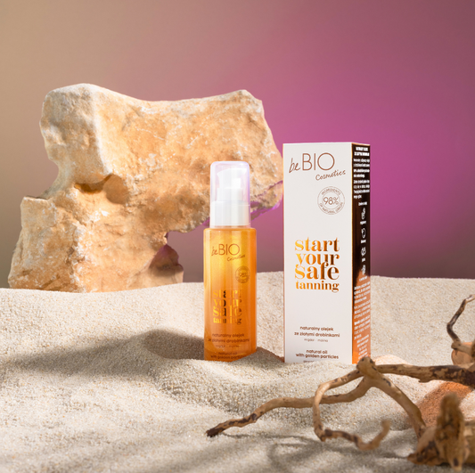 NATURAL OIL WITH GOLDEN PARTICLES 100ml