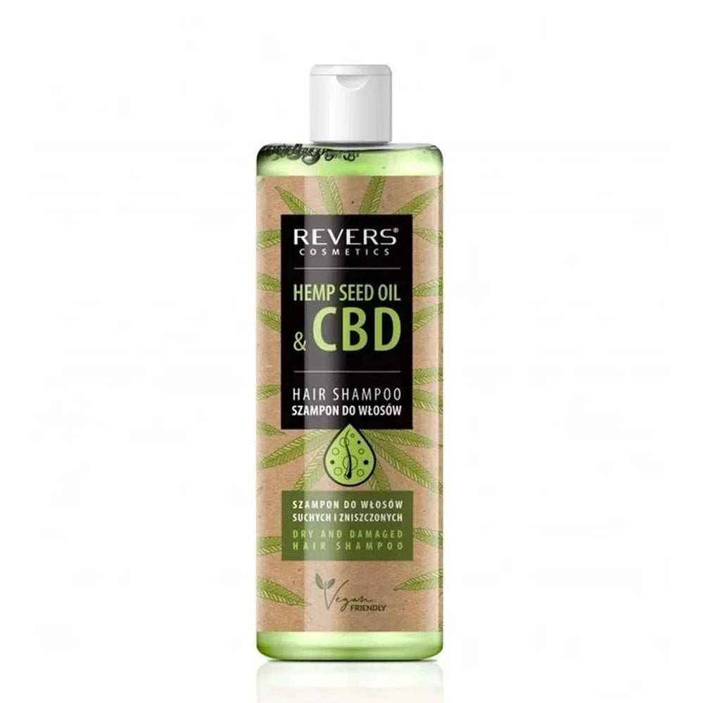 Naturaalse CBD kanepiõliga šampoon 400ml