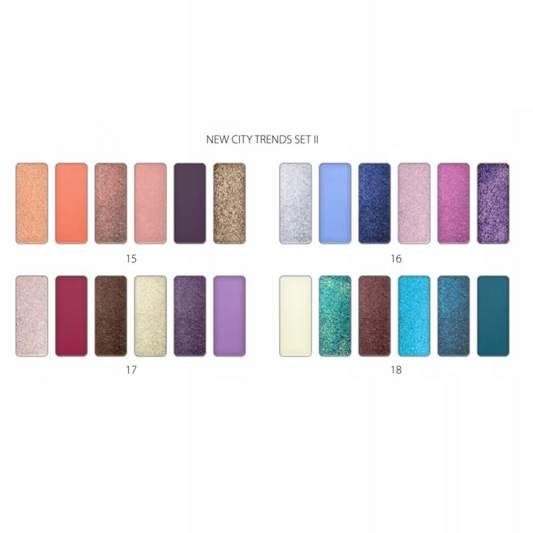 🎨 Lauvärvipalett New City Trends nr 15 9 g