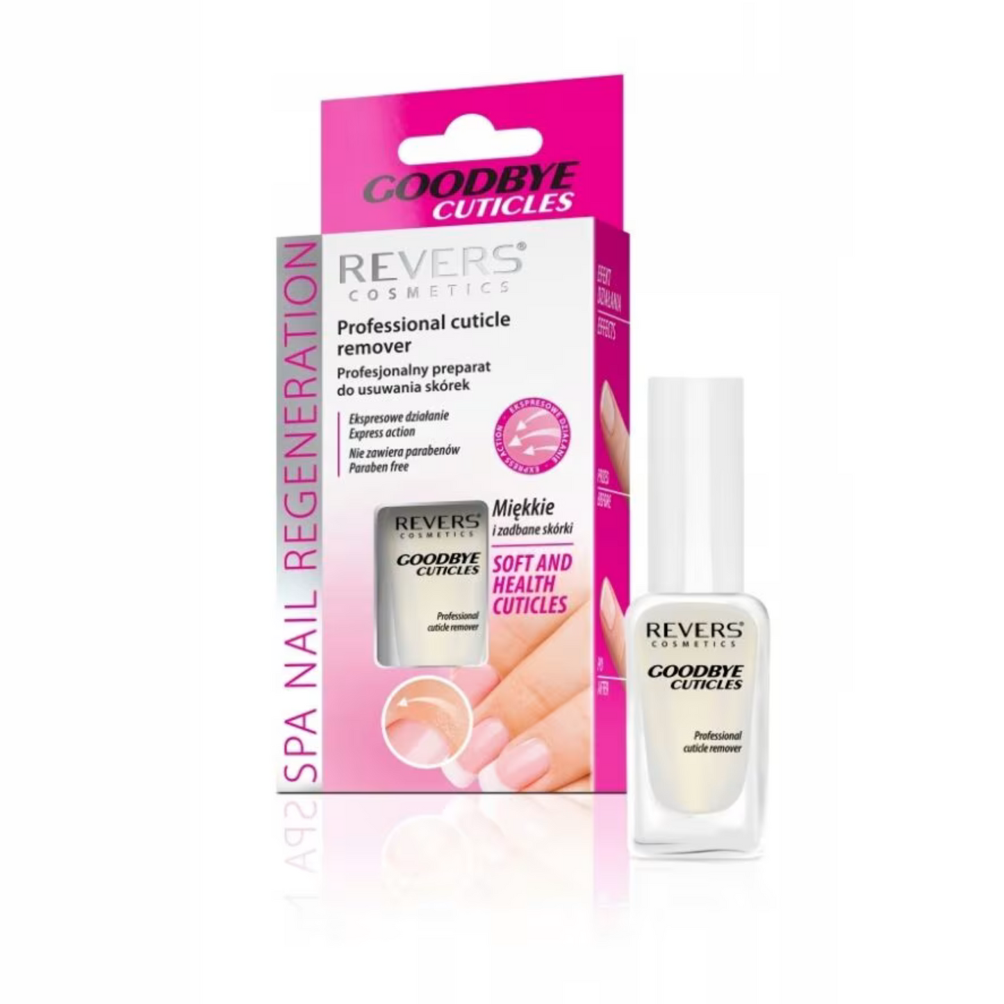 👋 Professionaalne küünenahkade eemaldaja GOODBYE CUTICLES 10 ml
