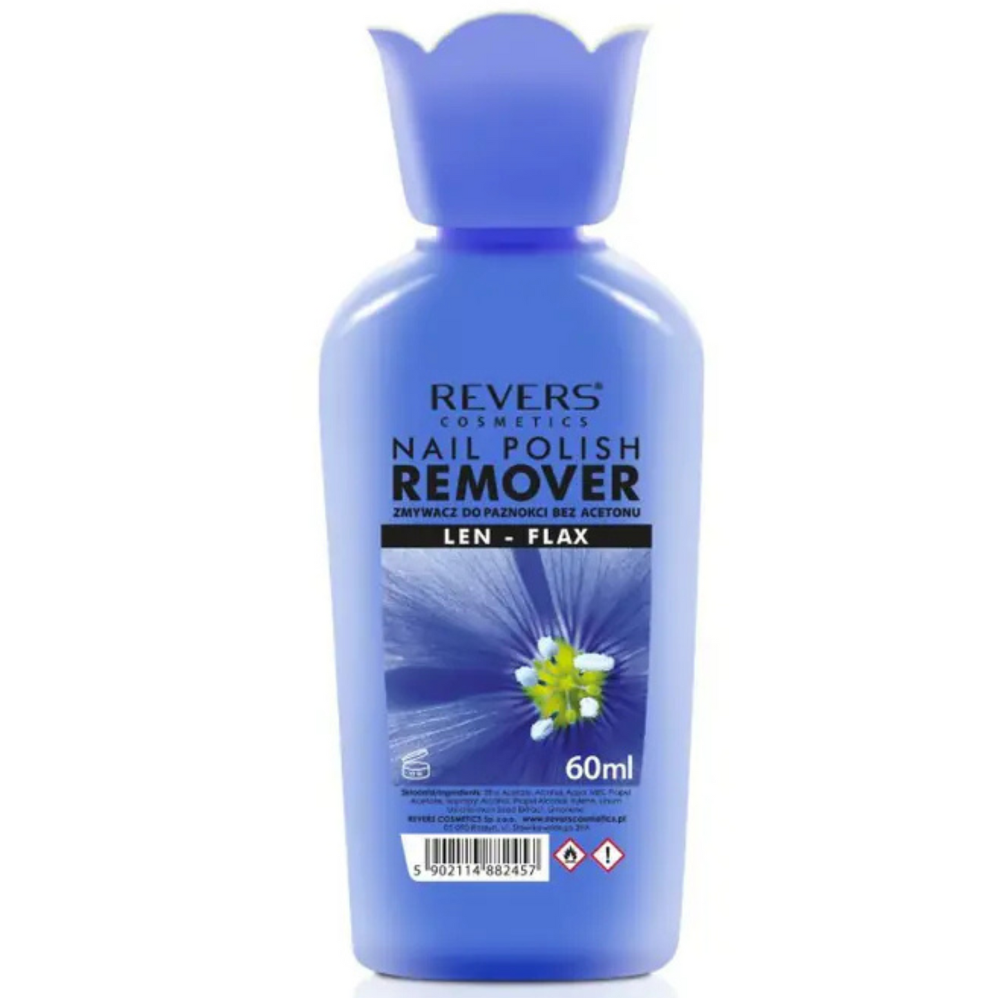 🌿 Küünelakieemaldaja Vollare FLAX 60ml
