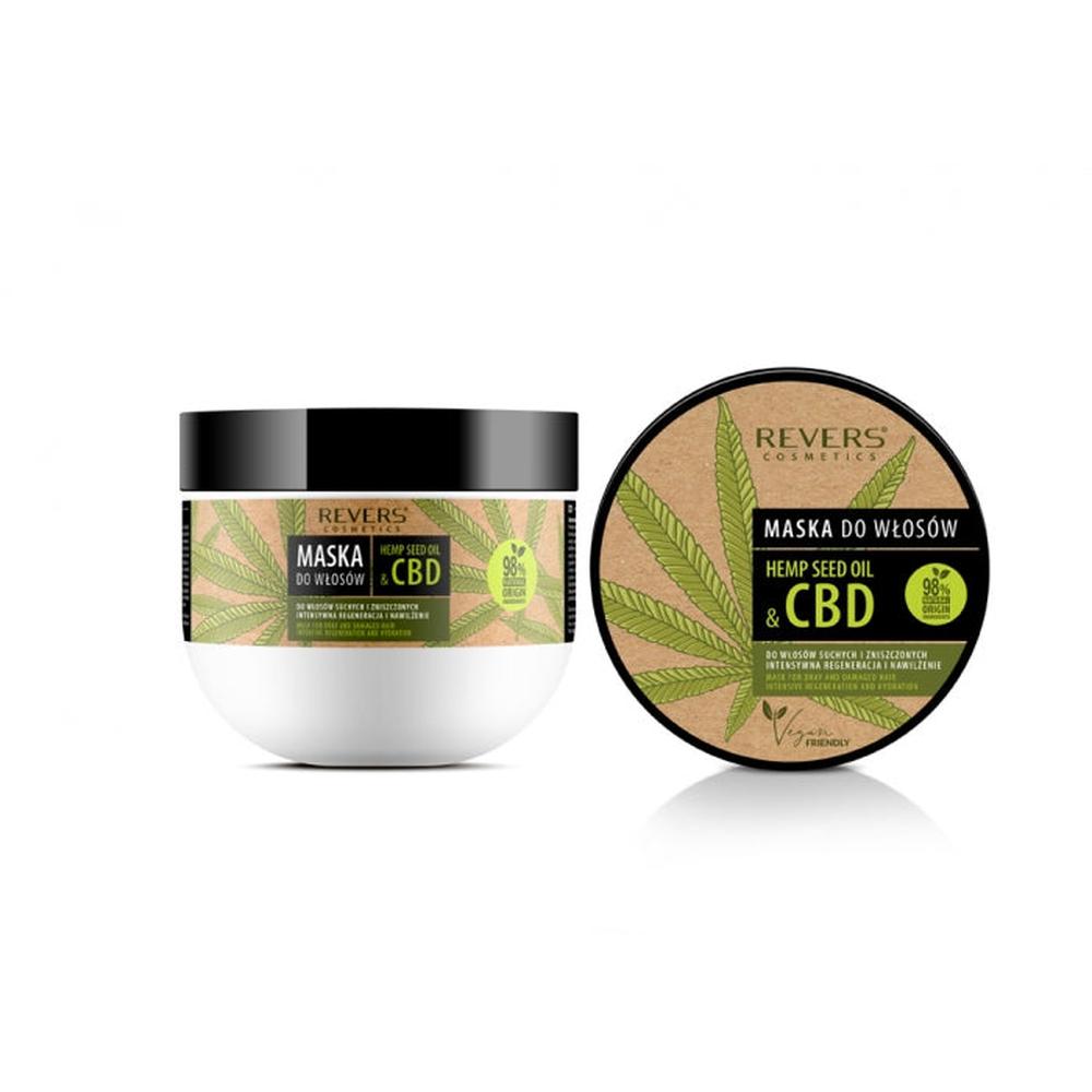 Hair Mask With Natural Hemp Oil With CBD