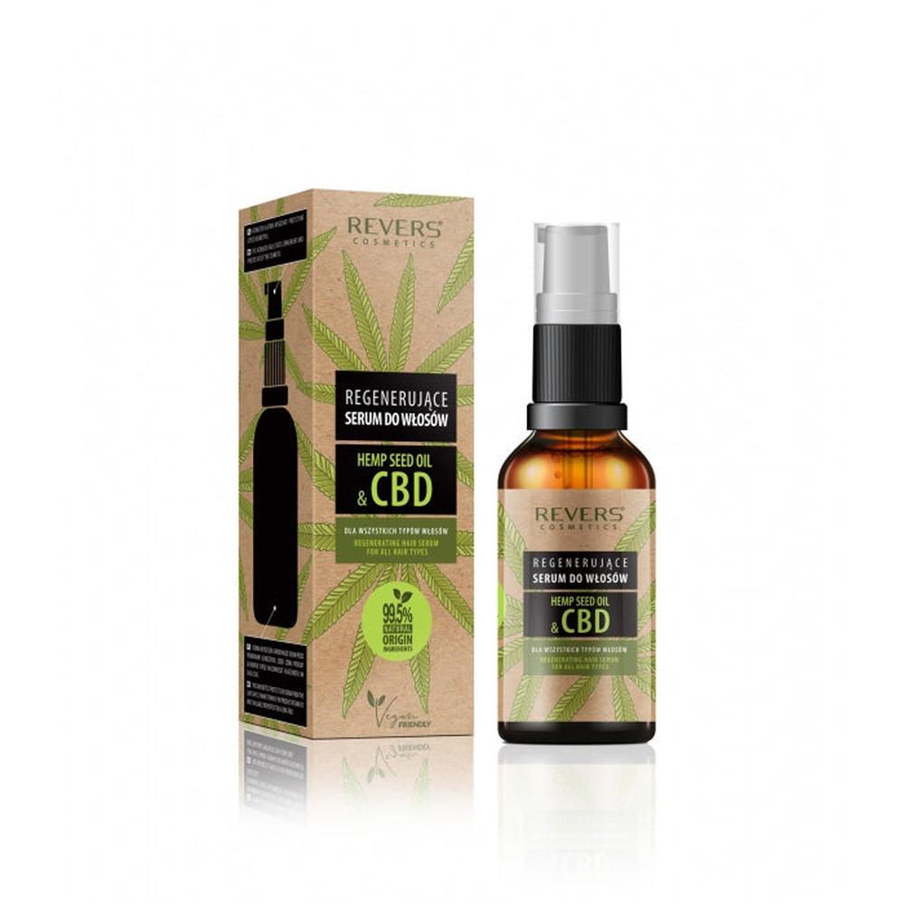 Regenerating Hair Serum With Natural CBD Hemp Oil